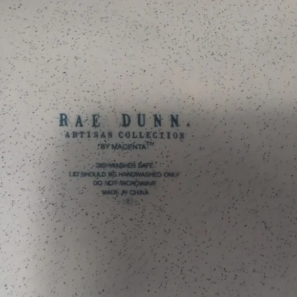 Rae Dunn Cream and Tan Tea Canister - Picture 4 of 4